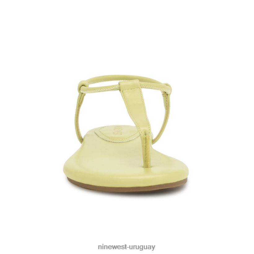 BD042224 Nine West sandalias planas bassie verde