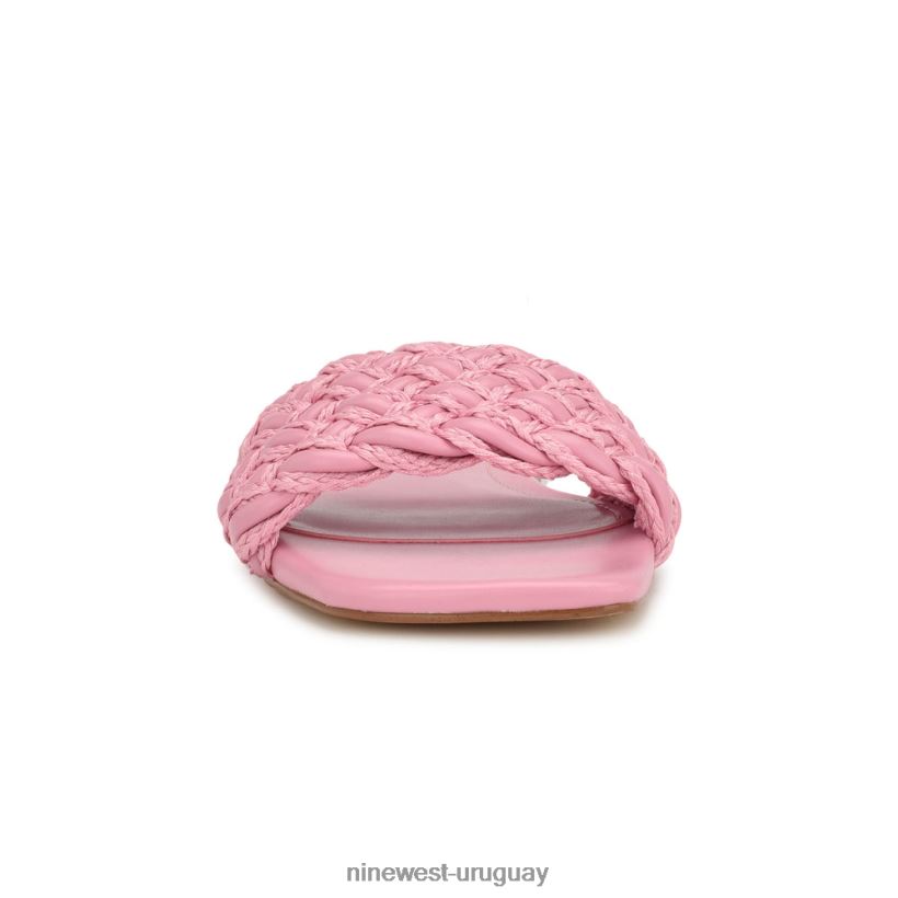 BD04225 Nine West sandalias planas maci rosa