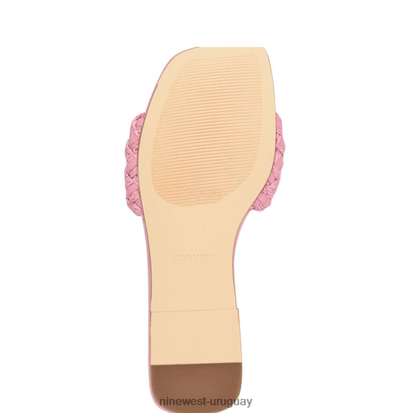 BD04225 Nine West sandalias planas maci rosa