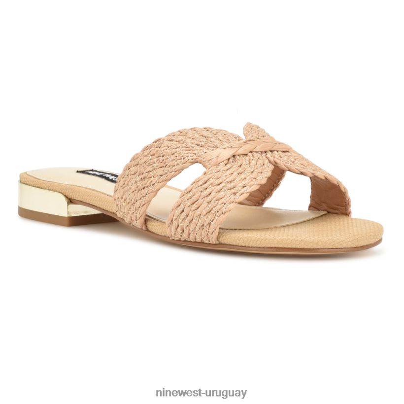 BD042262 Nine West sandalias planas irenie luz natural