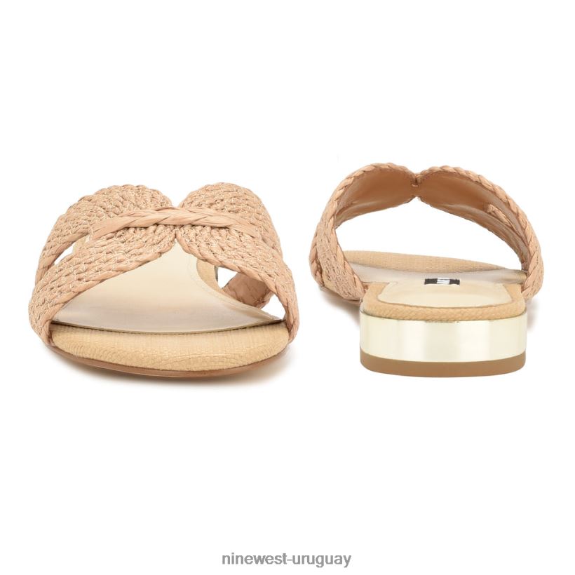 BD042262 Nine West sandalias planas irenie luz natural