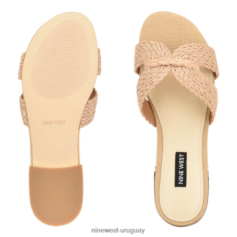 BD042262 Nine West sandalias planas irenie luz natural