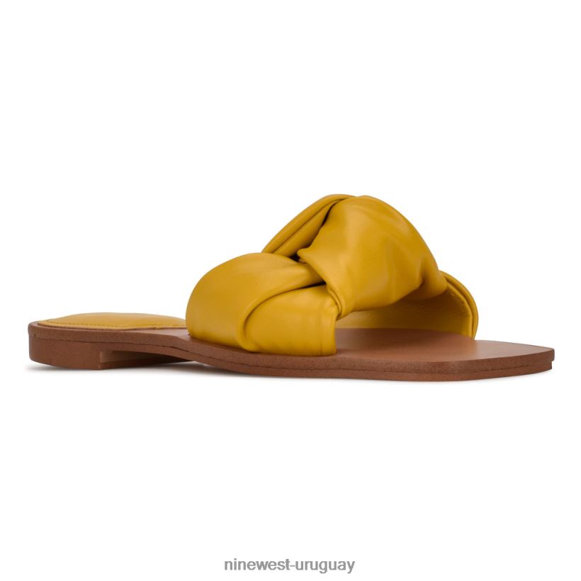 BD042274 Nine West sandalias planas rosadas