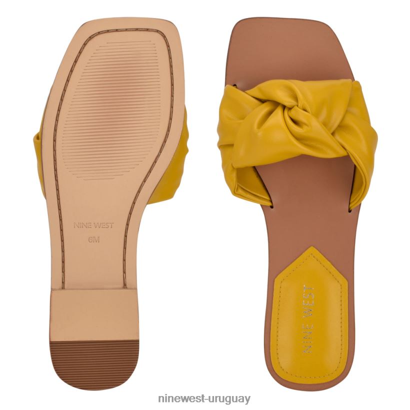 BD042274 Nine West sandalias planas rosadas