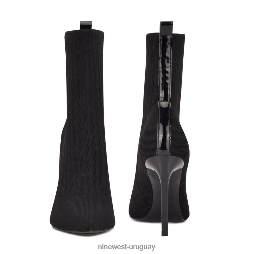 BD04221539 Nine West botines de vestir teoy punto negro