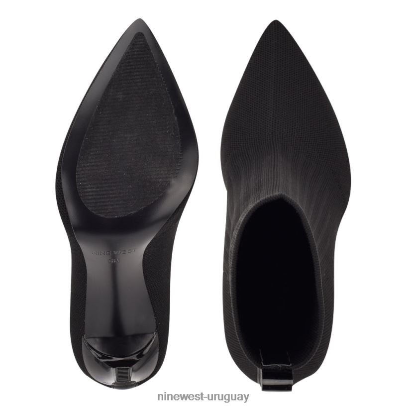 BD04221539 Nine West botines de vestir teoy punto negro