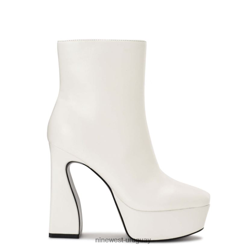 BD04222924 Nine West botines klinda con plataforma blanco
