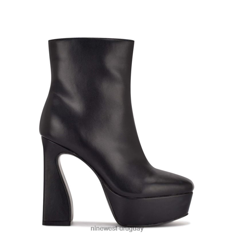 BD04222925 Nine West botines klinda con plataforma negro