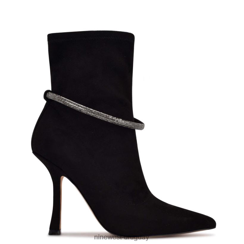 BD04222952 Nine West botines de vestir ferba ante negro