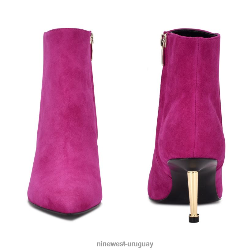 BD0422923 Nine West botines de vestir ritaa gamuza rosa