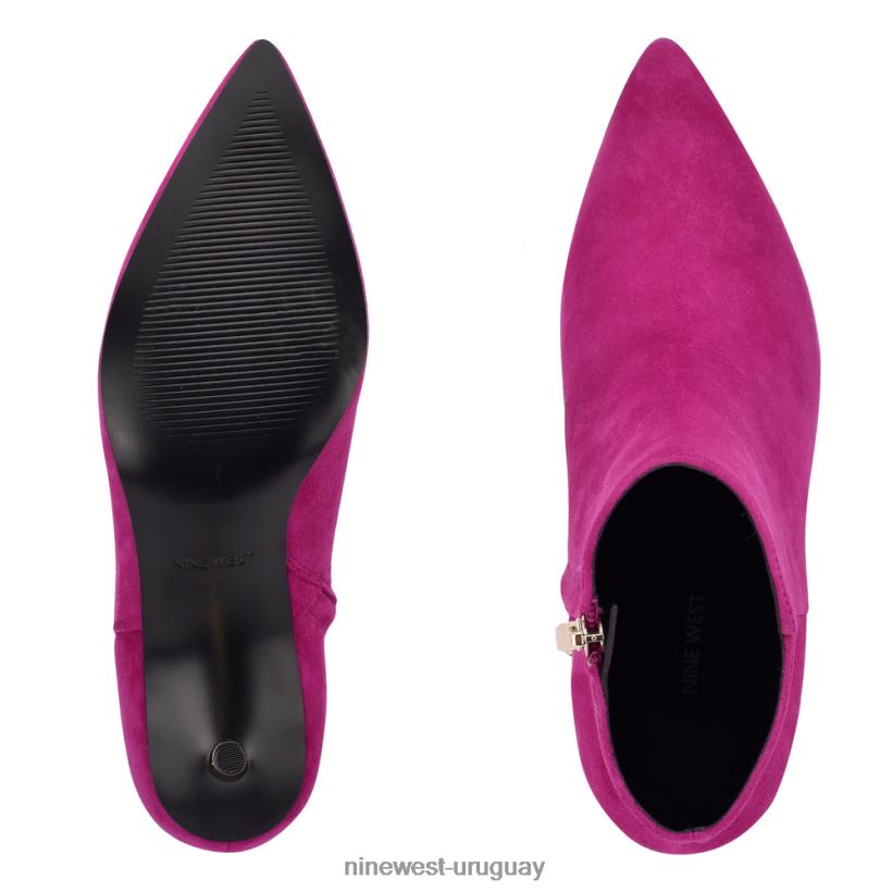 BD0422923 Nine West botines de vestir ritaa gamuza rosa