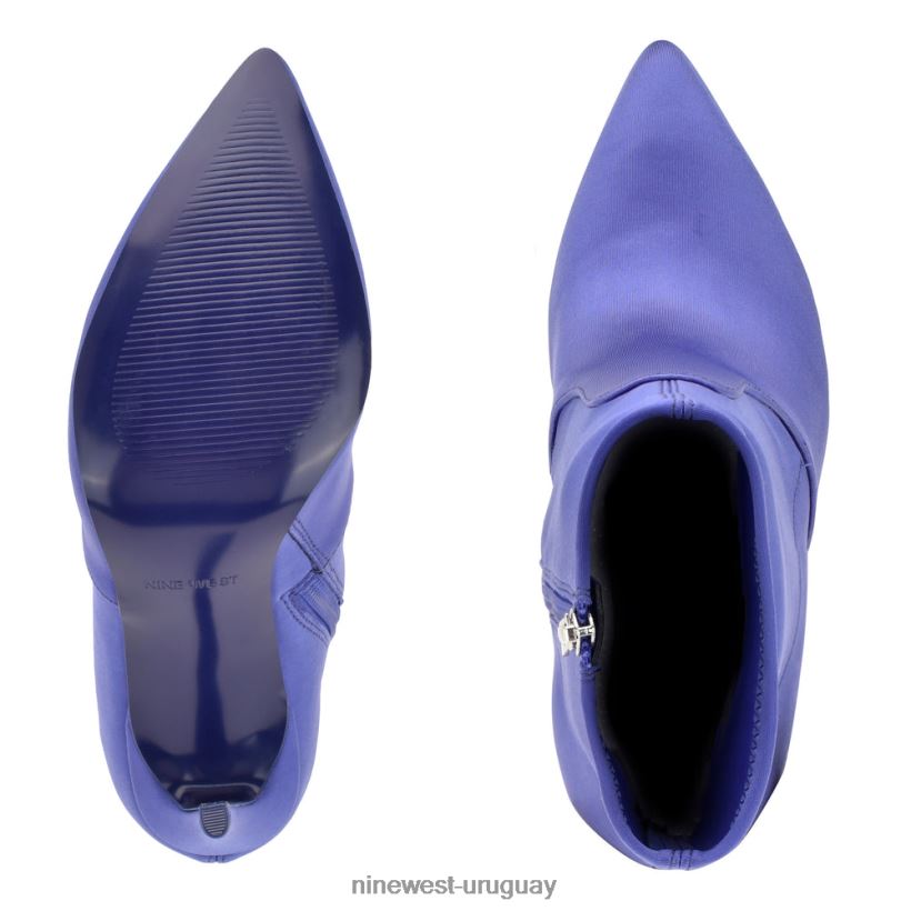 BD0422941 Nine West botines jody con punta puntiaguda púrpura