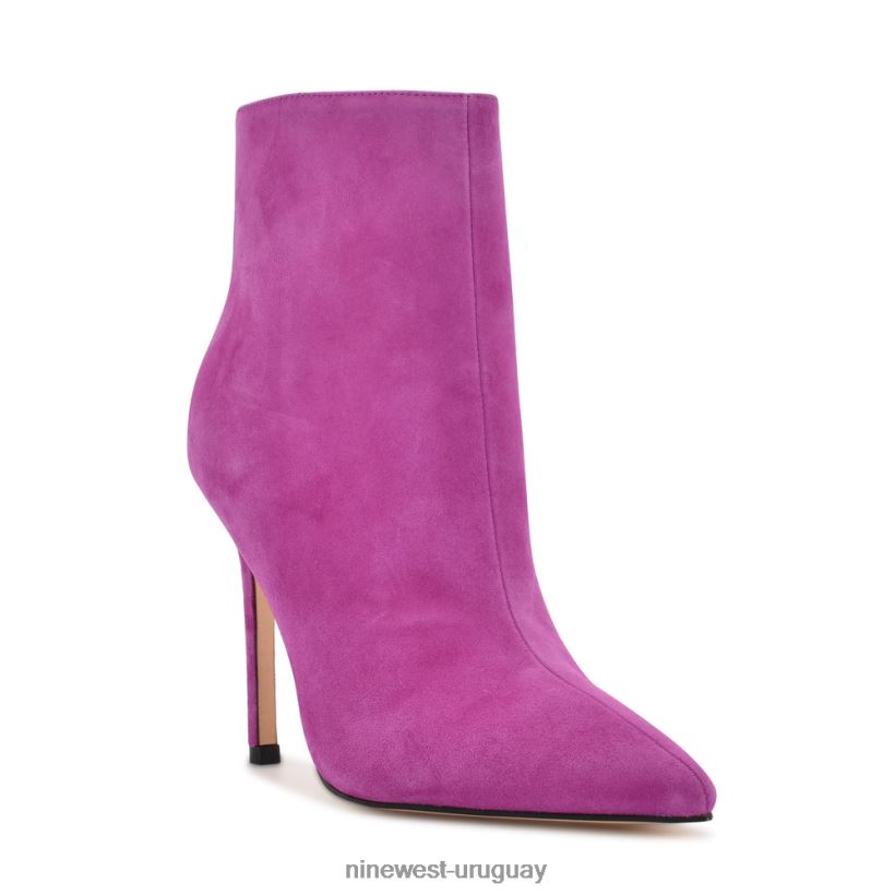 BD0422950 Nine West botines de vestir farrah gamuza magenta