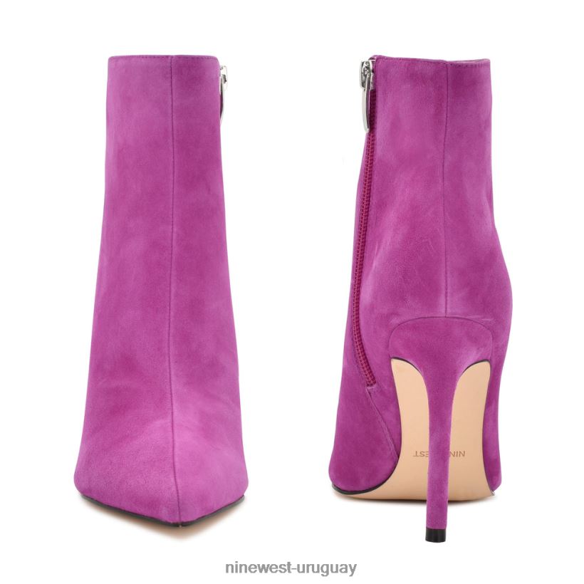 BD0422950 Nine West botines de vestir farrah gamuza magenta