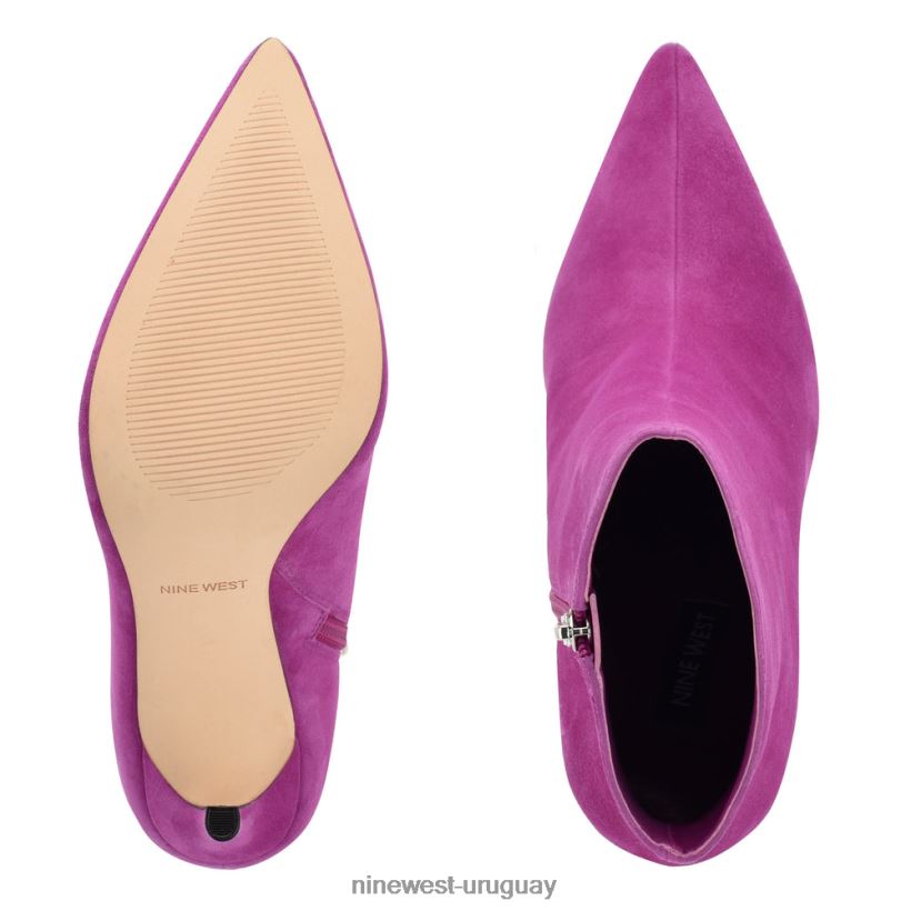 BD0422950 Nine West botines de vestir farrah gamuza magenta