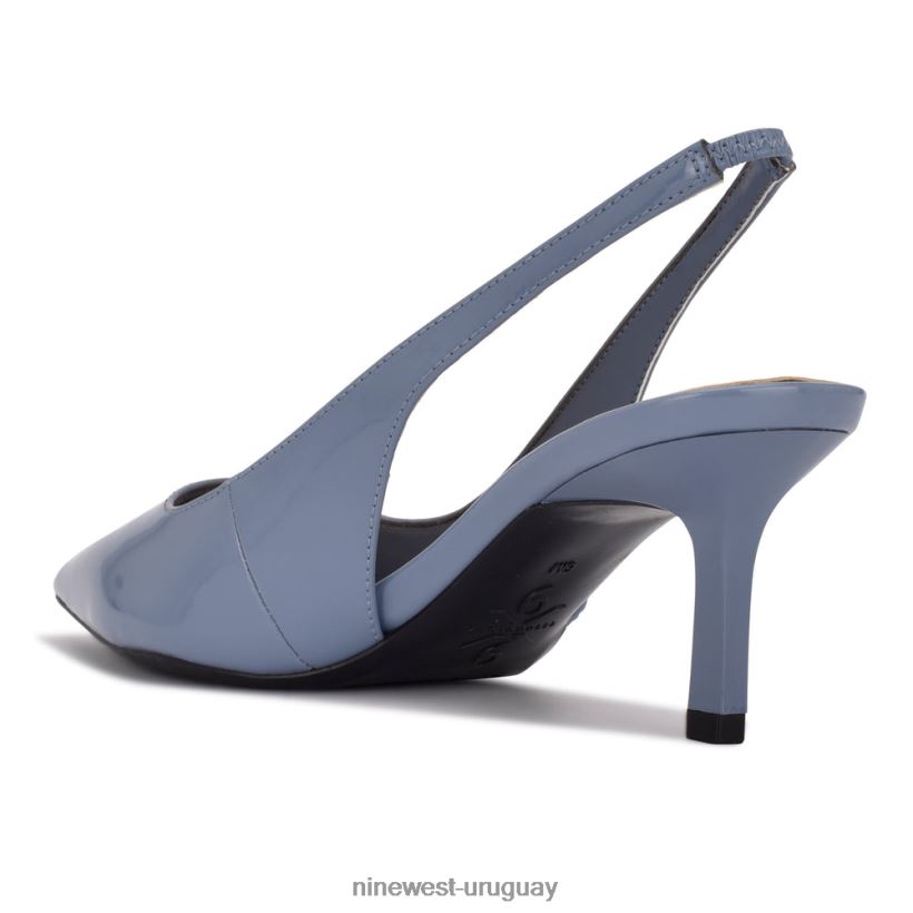 BD04221105 Nine West zapatos de tacón Kately 9x9 verde azulado