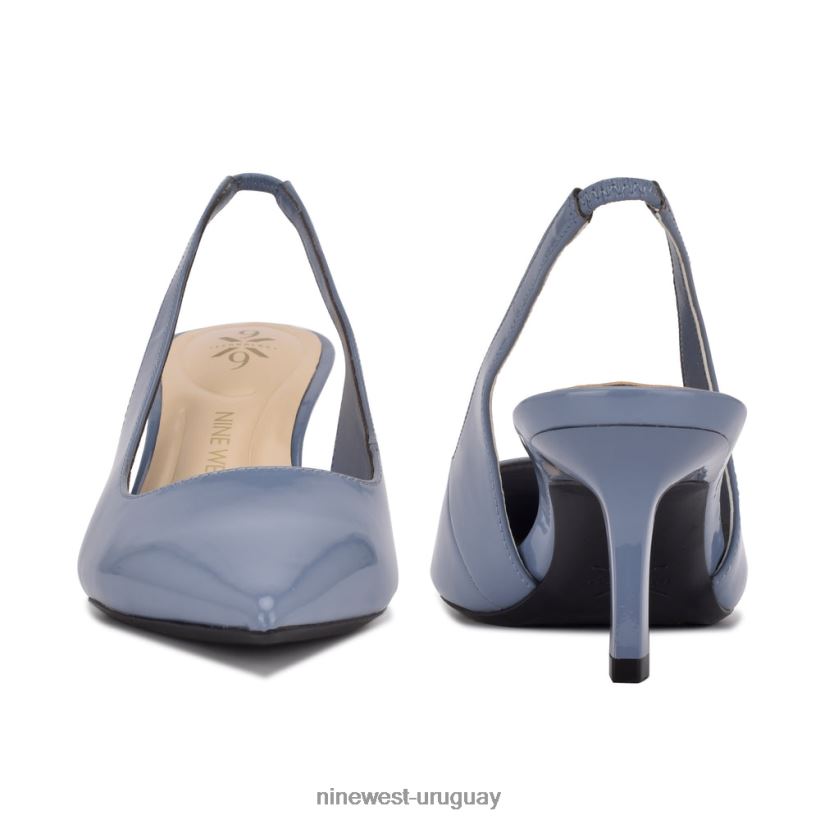 BD04221105 Nine West zapatos de tacón Kately 9x9 verde azulado