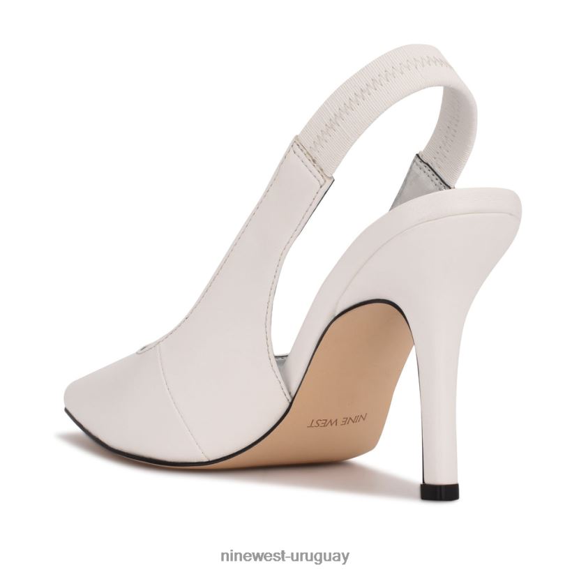 BD04222227 Nine West zapatos de tacón ciser blanco