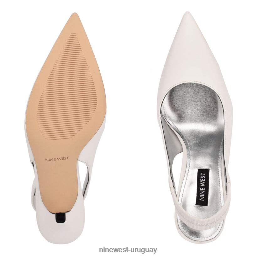 BD04222227 Nine West zapatos de tacón ciser blanco