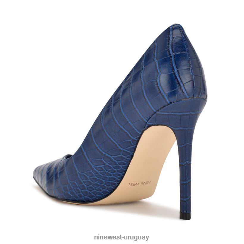 BD04221369 Nine West zapatos de tacón con punta puntiaguda flava azul oscuro/cocoro