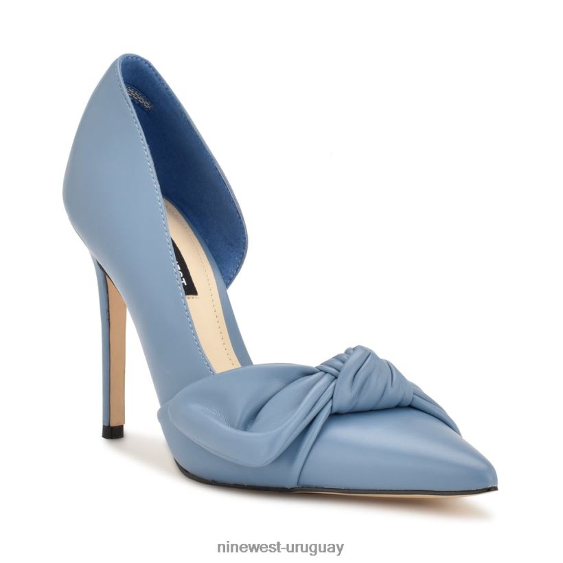 BD04221388 Nine West zapatos de salón fanz d'orsay azul claro