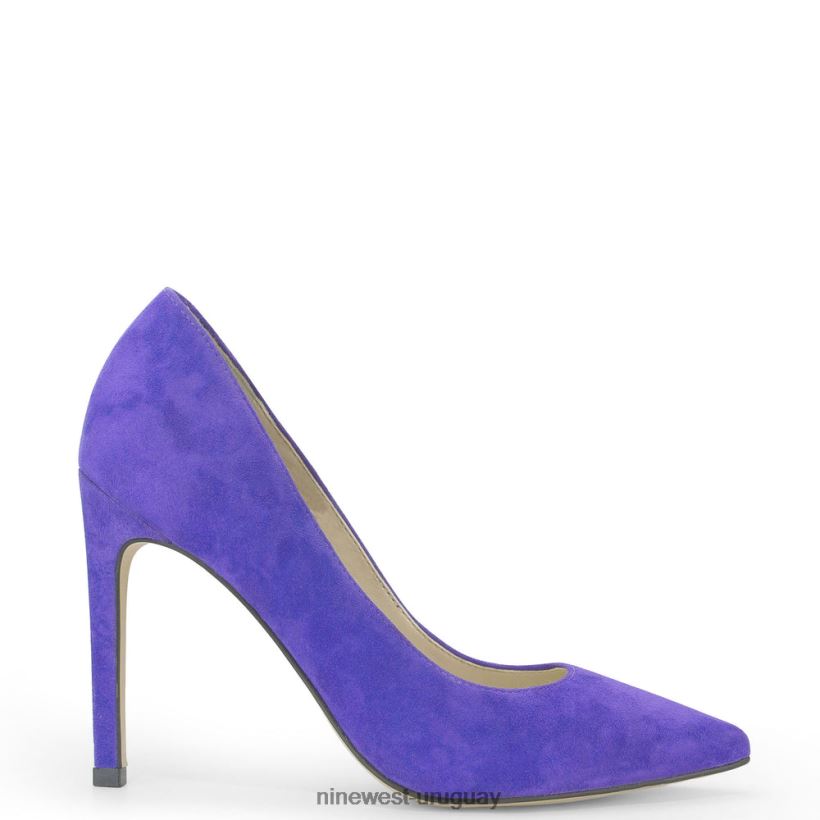 BD04221508 Nine West zapatos tatiana con punta puntiaguda ante morado medio