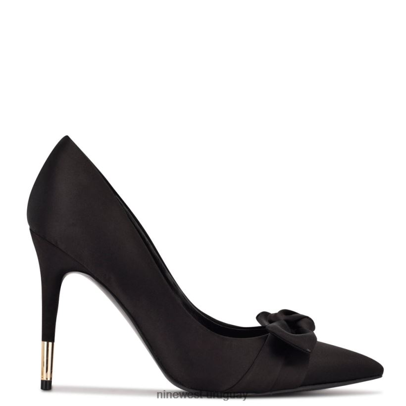 BD04221874 Nine West zapatos de vestir con lazo satén negro